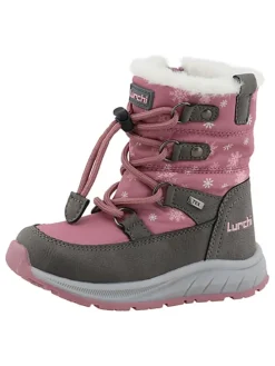 Winterstiefel "Aria" in Rosa/ Grau