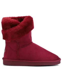 Winterstiefel "Arine" in Bordeaux