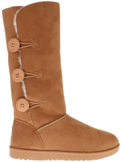 Winterstiefel "Flocon" in Hellbraun