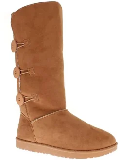 Winterstiefel "Flora" in Hellbraun