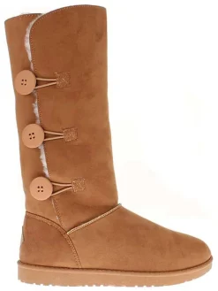 Winterstiefel "Flora" in Hellbraun