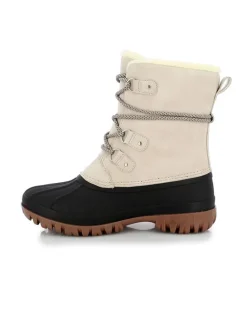 Winterstiefel "Hortence" in Creme/ Schwarz
