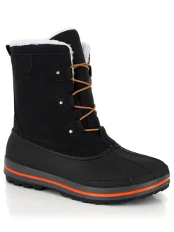 Winterstiefel "Hugo" in Schwarz