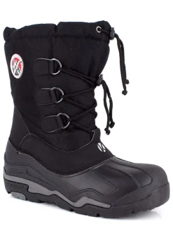 Winterstiefel "Ilyes" in Schwarz