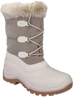 Winterstiefel in Beige