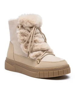 Winterstiefel in Beige