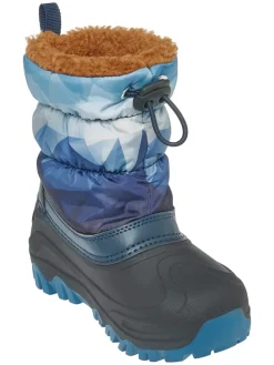 Winterstiefel in Blau