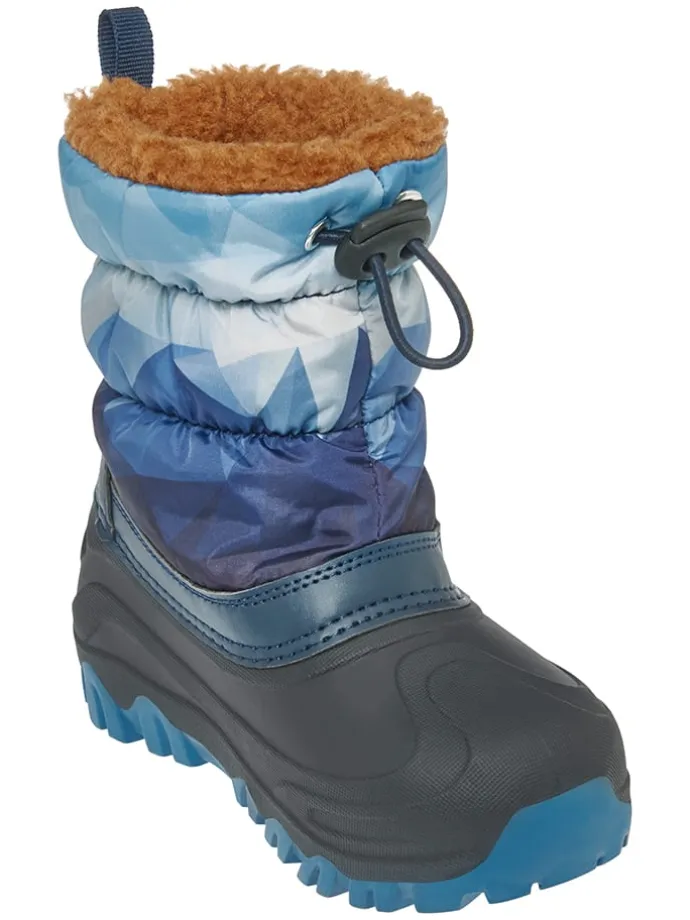 Winterstiefel in Blau