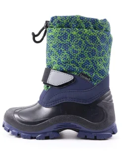 Winterstiefel in Dunkelblau