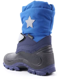 Winterstiefel in Dunkelblau