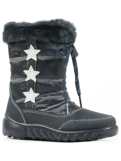 Winterstiefel in Dunkelblau