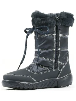 Winterstiefel in Dunkelblau