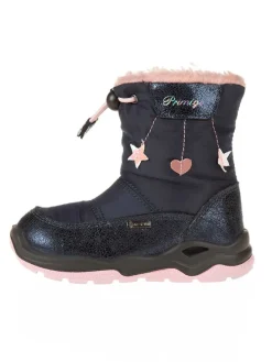 Winterstiefel in Dunkelblau