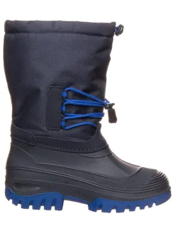 Winterstiefel in Dunkelblau/ Blau
