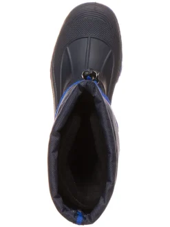 Winterstiefel in Dunkelblau/ Blau