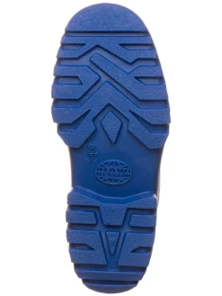 Winterstiefel in Dunkelblau/ Blau