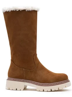 Winterstiefel in Hellbraun