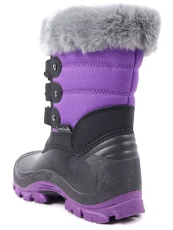 Winterstiefel in Lila