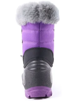 Winterstiefel in Lila