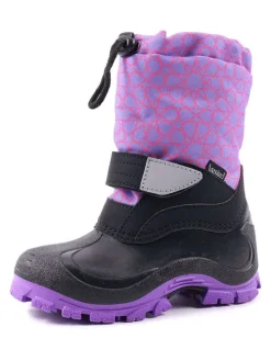 Winterstiefel in Lila