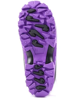 Winterstiefel in Lila