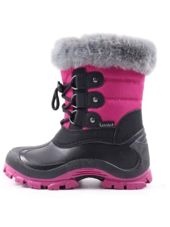Winterstiefel in Pink
