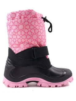 Winterstiefel in Rosa