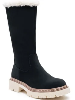 Winterstiefel in Schwarz