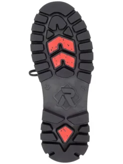 Winterstiefel in Silber/ Schwarz