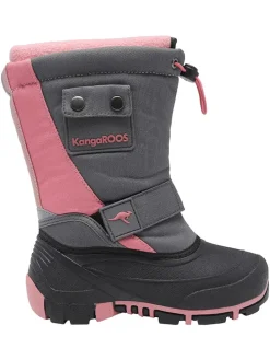 Winterstiefel "Kanga-Bean II" in Grau/ Rosa