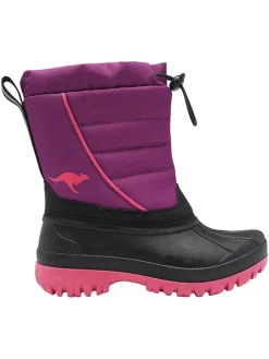 Winterstiefel "K-Ben" in Lila/ Schwarz/ Pink