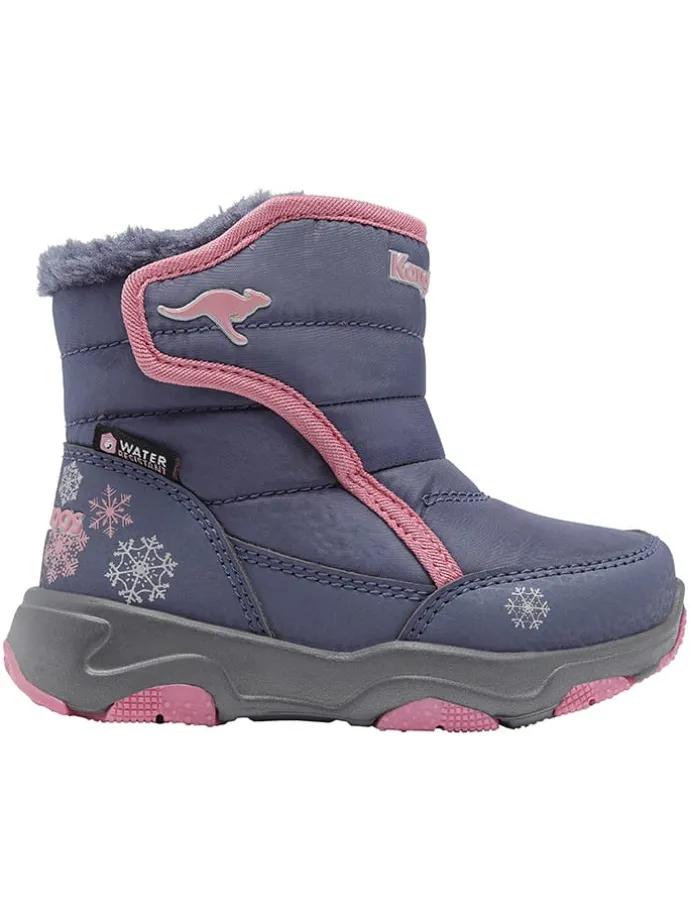 Winterstiefel "KS-Trunks Mid V" in Grau/ Pink