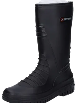 Winterstiefel kurz in schwarz