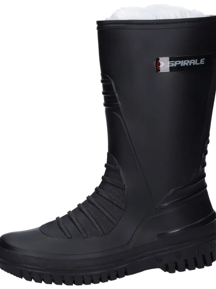 Winterstiefel kurz in schwarz