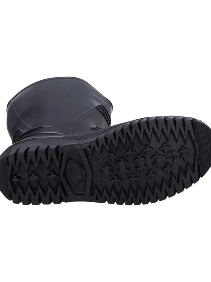 Winterstiefel kurz in schwarz