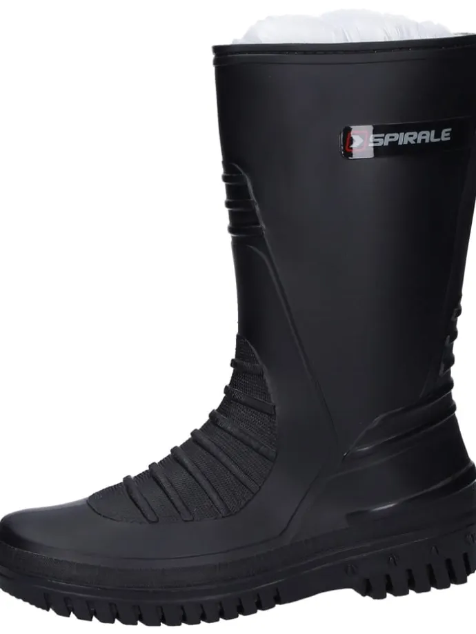 Winterstiefel kurz in schwarz