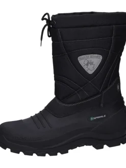 Winterstiefel Marco Schlupfstiefel in schwarz