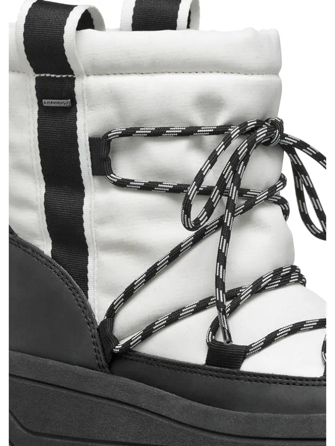 Winterstiefel "Milleiny" in Weiß/ Schwarz