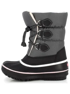 Winterstiefel "Naim" in Grau/ Schwarz