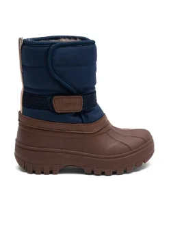 Winterstiefel ''Pacson'' in Hellbraun/ Dunkelblau