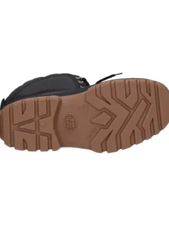 Winterstiefel Pilgrim gefüttert in schwarz/braun/oliv