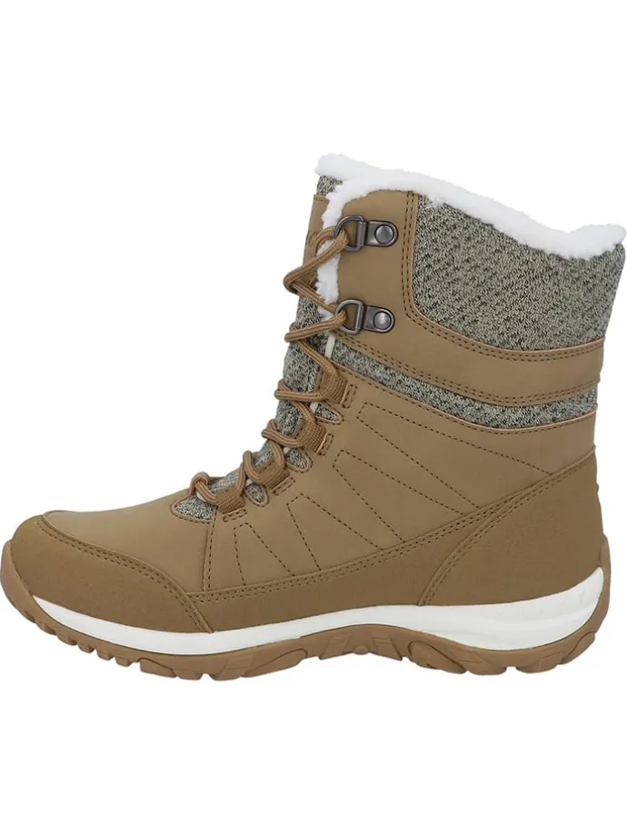 Winterstiefel "Riva" in Hellbraun