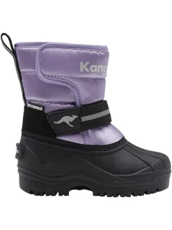 Winterstiefel "Shell II" in Schwarz/ Lila