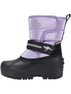 Winterstiefel "Shell II" in Schwarz/ Lila