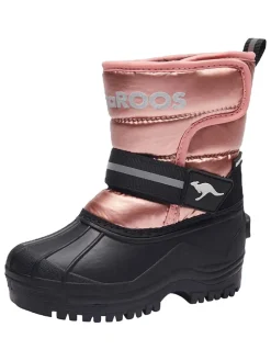Winterstiefel "Shell" in Schwarz/ Rosa