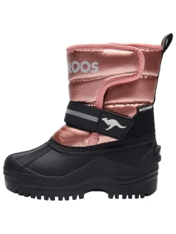 Winterstiefel "Shell" in Schwarz/ Rosa
