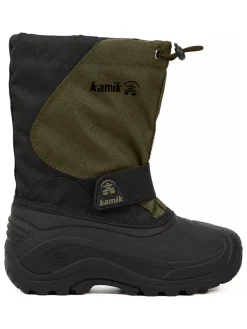 Winterstiefel "Snowfox3WP" in Oliv/ Schwarz