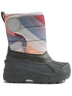 Winterstiefel "Winty" in Schwarz/ Bunt