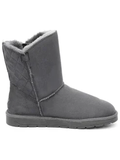 Winterstiefel "Zasha" in Anthrazit