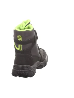 Winterstiefeletten HUSKY in schwarz/grün